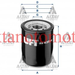 YAĞ FİLTRESİ EGEA / LINEA / GRANDE PUNTO / ALBEA / DOBLO / PUNTO / PALIO 1.2-1.4 YAĞ FİLTRESİ EGEA / LINEA / GRANDE PUNTO / ALBEA / DOBLO / PUNTO / PALIO 1.2-1.4